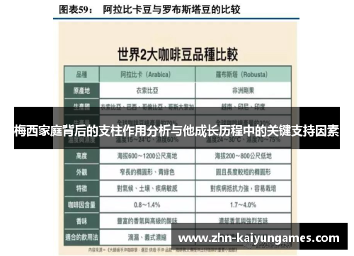 梅西家庭背后的支柱作用分析与他成长历程中的关键支持因素